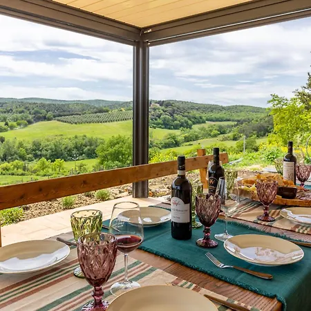Pociano 1863 - With Stunning View Of Siena Lupompesi