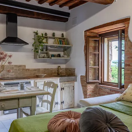 Pociano 1863 - With Stunning View Of Siena شقة *