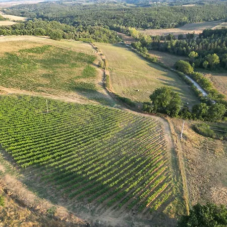 Pociano 1863 - With Stunning View Of Siena شقة