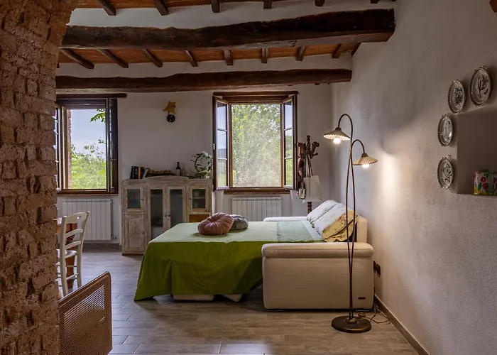 Pociano 1863 - With Stunning View Of Siena Монтерони-д'Арбия