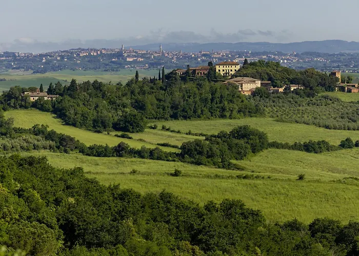 Pociano 1863 - With Stunning View Of Siena Апартаменты Монтерони-д'Арбия